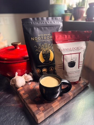 Keto Brainz + Farmalogical Bone Broth: A Stack Worth Talking About