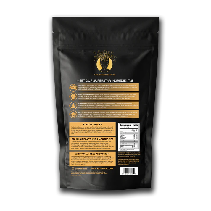 Keto Brainz Nootropic Creamer
